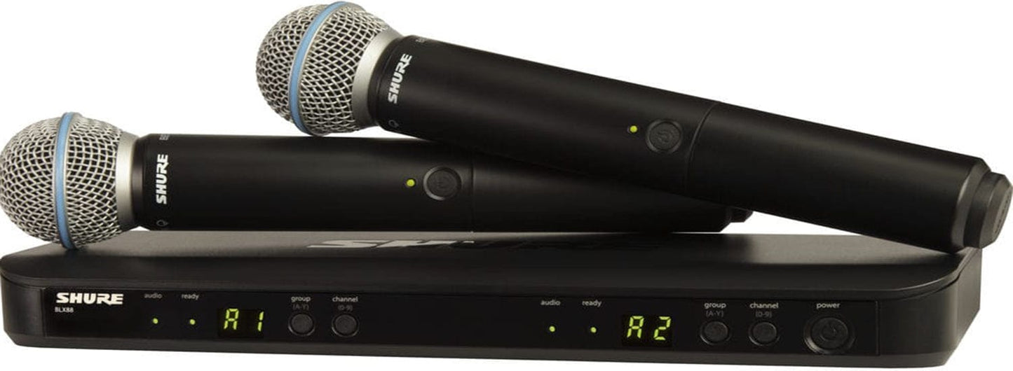 Shure BLX288 Dual BETA58 Vocal System J11 Frequency