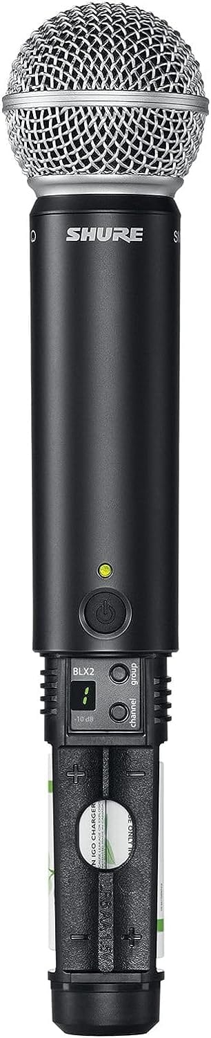 Shure BLX288 Wireless Dual Vocal System with 2x SM58 - H11 Band
