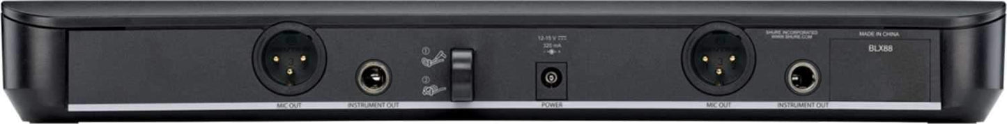 Shure BLX288/SM58 Dual SM58 Wireless Vocal System H9