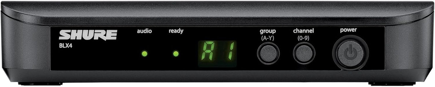 Shure BLX4 Wireless Receiver for BLX Wireless System - H10 Band