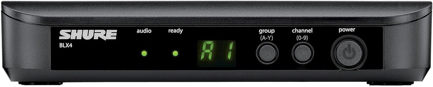 Shure BLX4 Wireless Receiver for BLX Wireless System - H9 Band