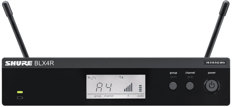 Shure BLX4R Wireless Receiver for BLX-R Wireless System - J11 Band