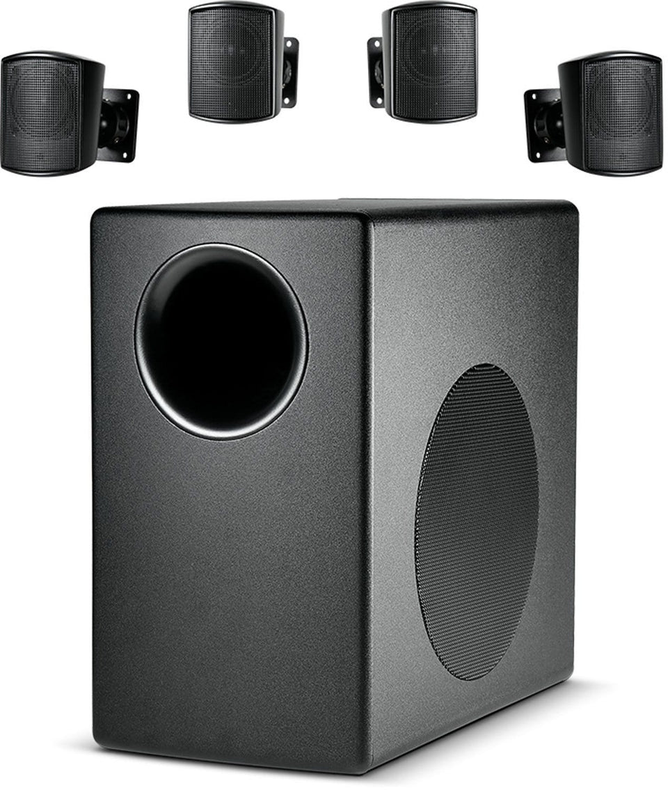 JBL C50PACK Control 50 System with 1 Subwoofer and 4 Satellites