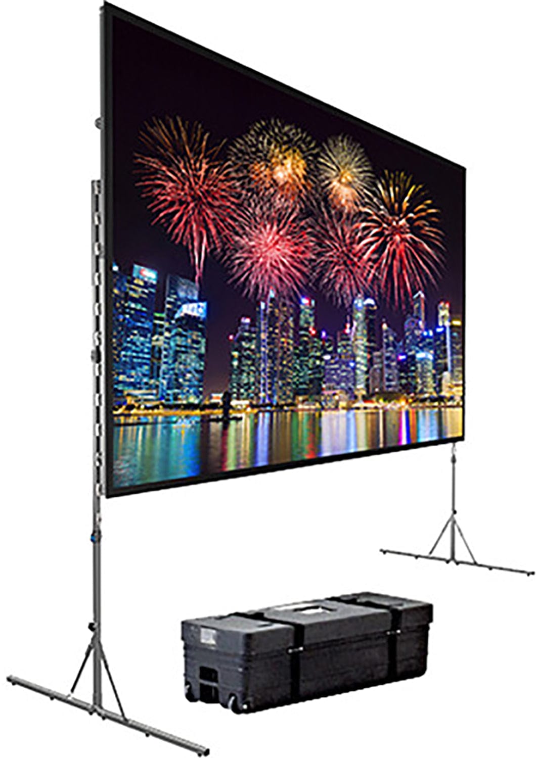 DALITE 39310 HDR 8 x 14-Foot Fast-Fold Deluxe Portable Projection Screen