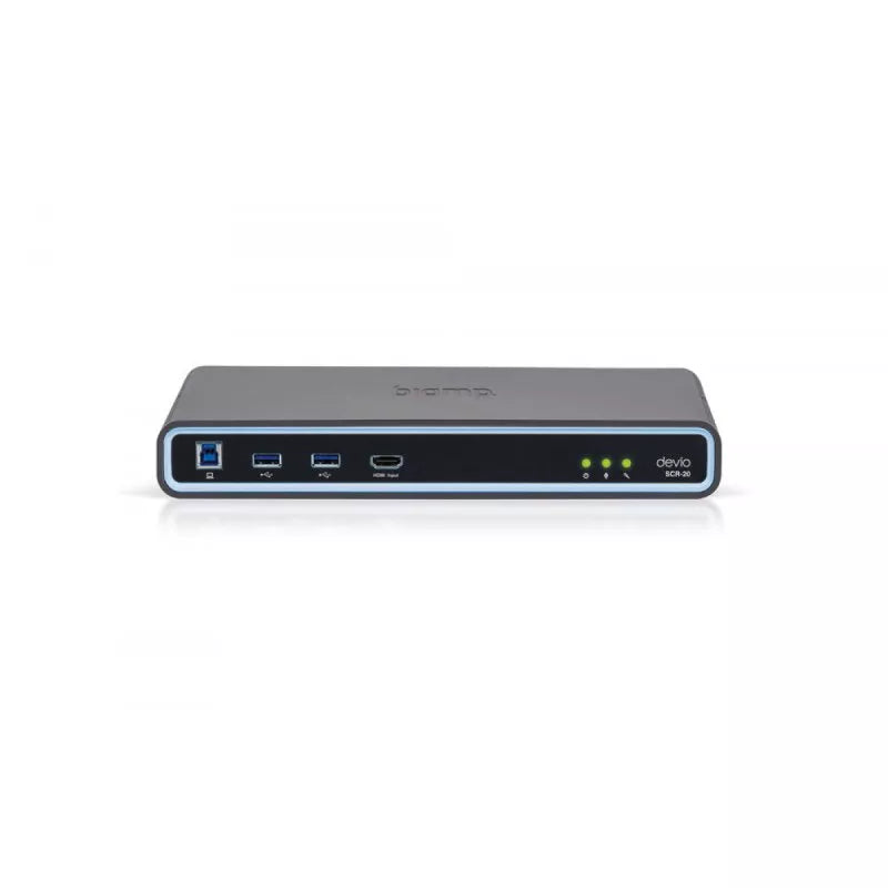 Biamp Devio SCR-20C Conferencing Hub and Microphone Bundle | White