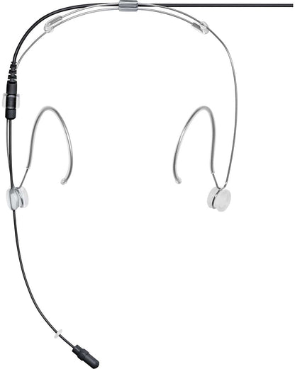 Shure DH5B/O-MTQG DuraPlex Omnidirectional Subminiature Headset Microphone - MTQG Plug - Black