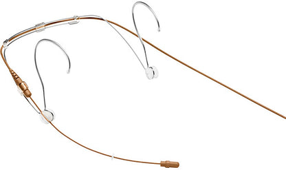Shure DH5C/O-MTQG DuraPlex Omnidirectional Subminiature Headset Microphone - MTQG Plug - Cocoa