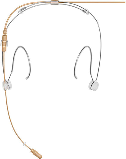 Shure DH5T/O-LM3 DuraPlex Omnidirectional Subminiature Headset Microphone - LEMO3 Plug - Tan