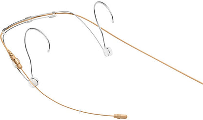Shure DH5T/O-MTQG DuraPlex Omnidirectional Subminiature Headset Microphone - MTQG Plug - Tan