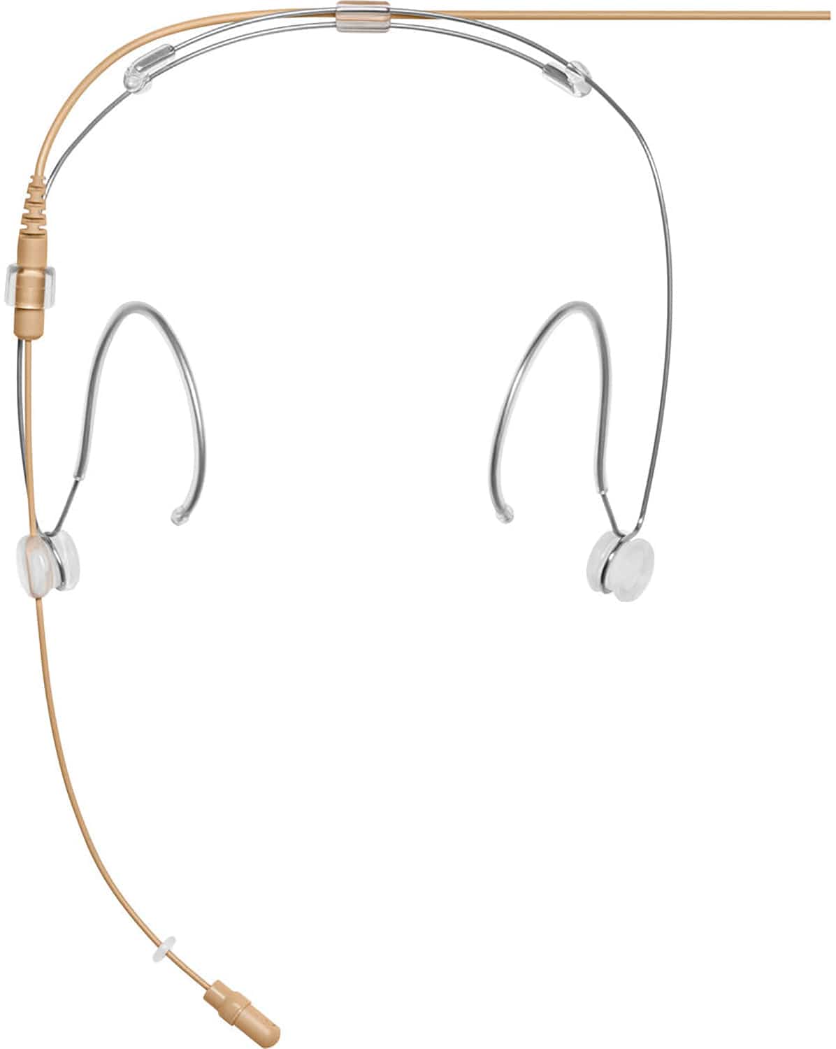Shure DH5T/O-MTQG DuraPlex Omnidirectional Subminiature Headset Microphone - MTQG Plug - Tan