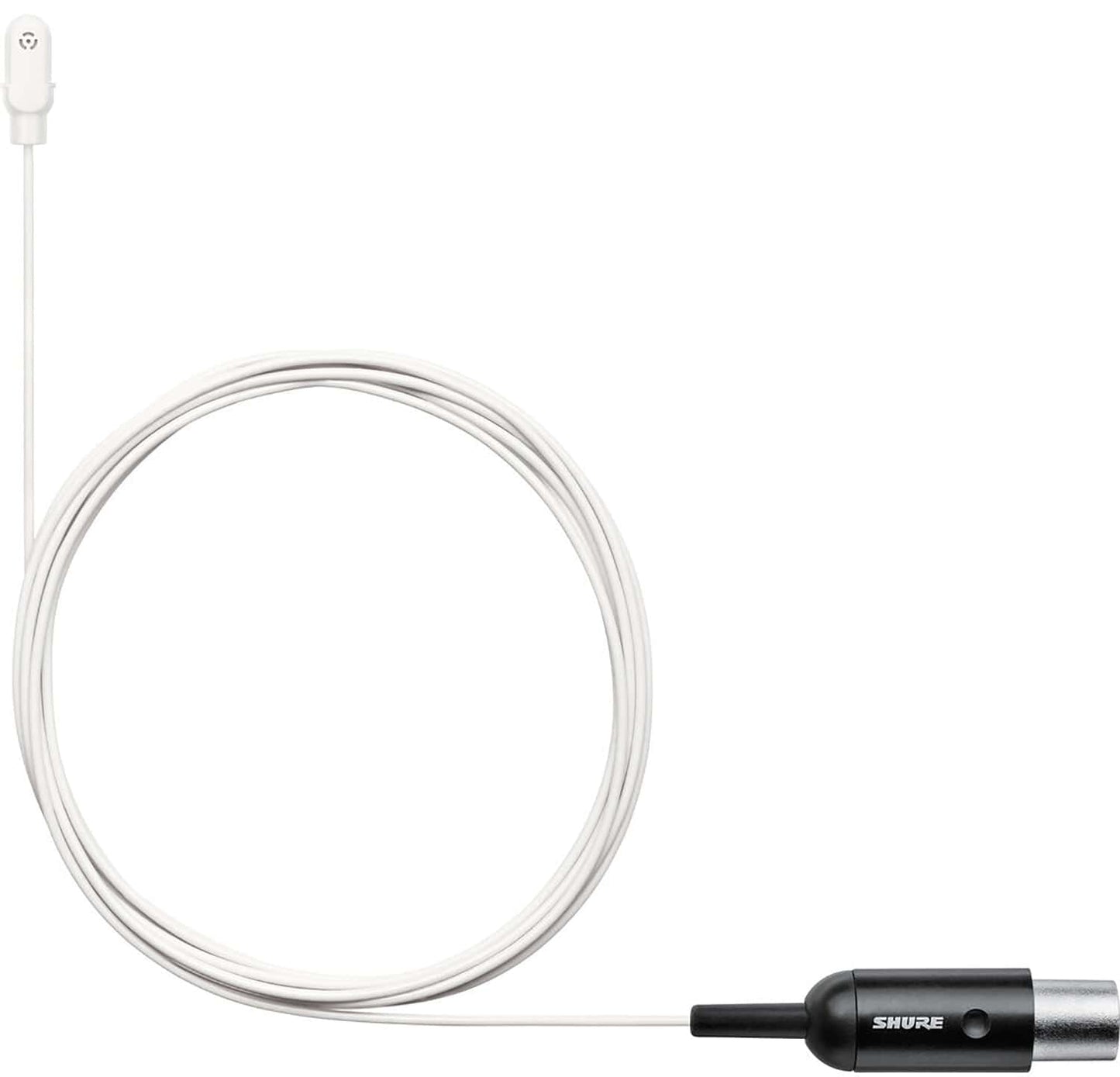 Shure DL4W/O-MTQG-A DuraPlex Omnidirectional Subminiature Waterproof Microphone - MTQG Plug - White