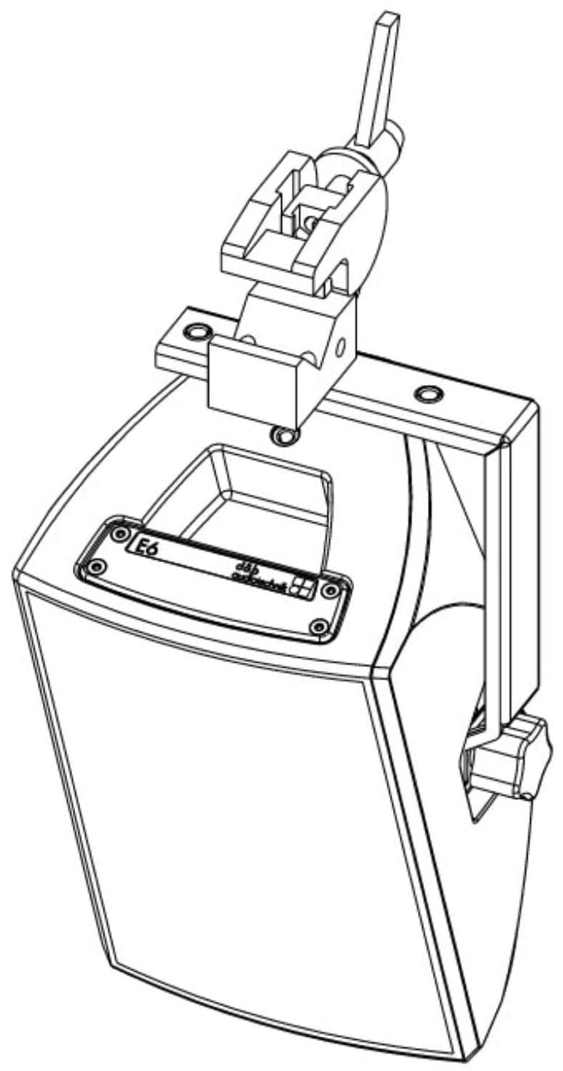 d&b audiotechnik E6533.000.00 M10 Adapter for Super Clamp