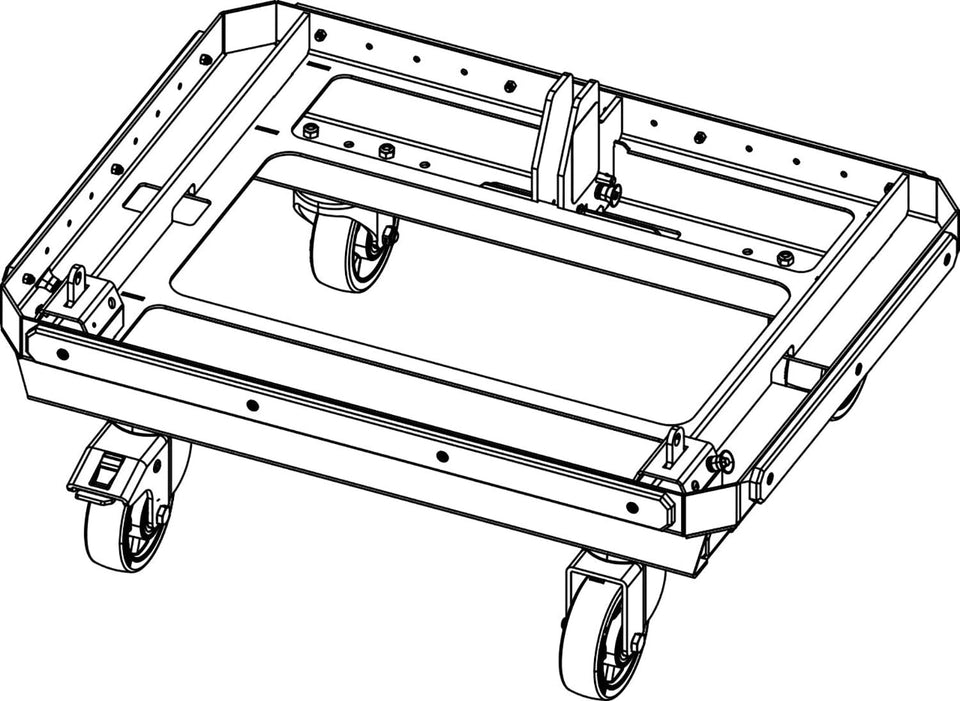 d&b audiotechnik E7809.000 Touring Cart for XSL8 / XSL12 Speakers in Compression Mode
