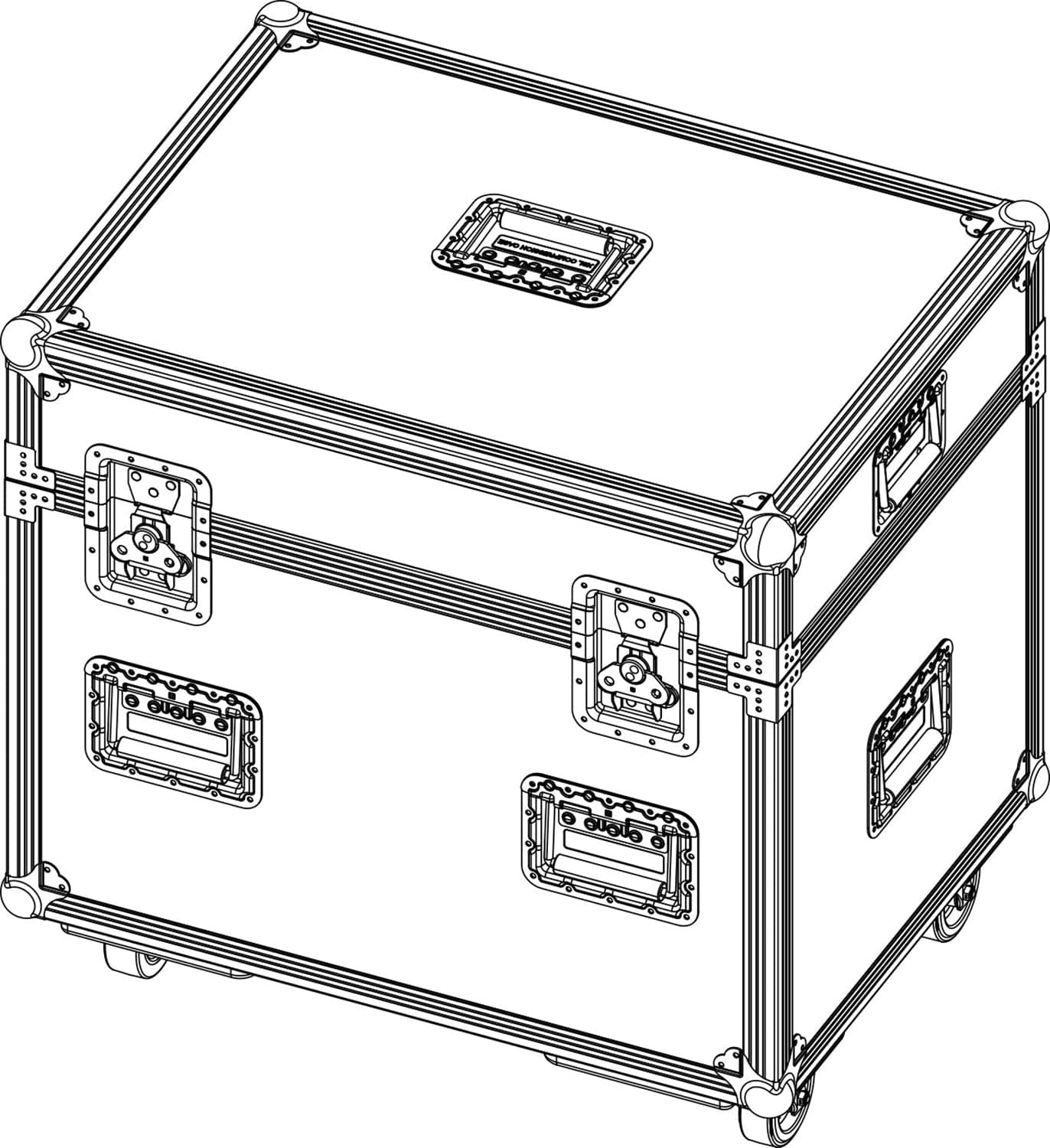 d&b audiotechnik E7814.000 Touring Case for XSL8 / XSL12 Speakers in Compression Mode