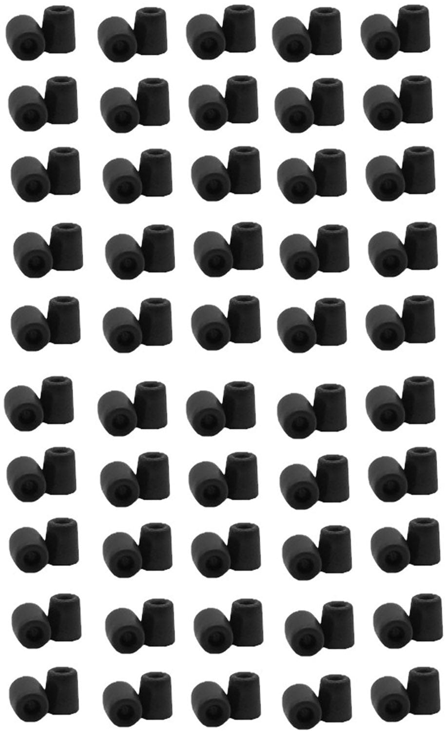 Shure EACYF1-100S 100x / 50-Pair Small Comply Foam Sleeve Pack for Shure Earphones