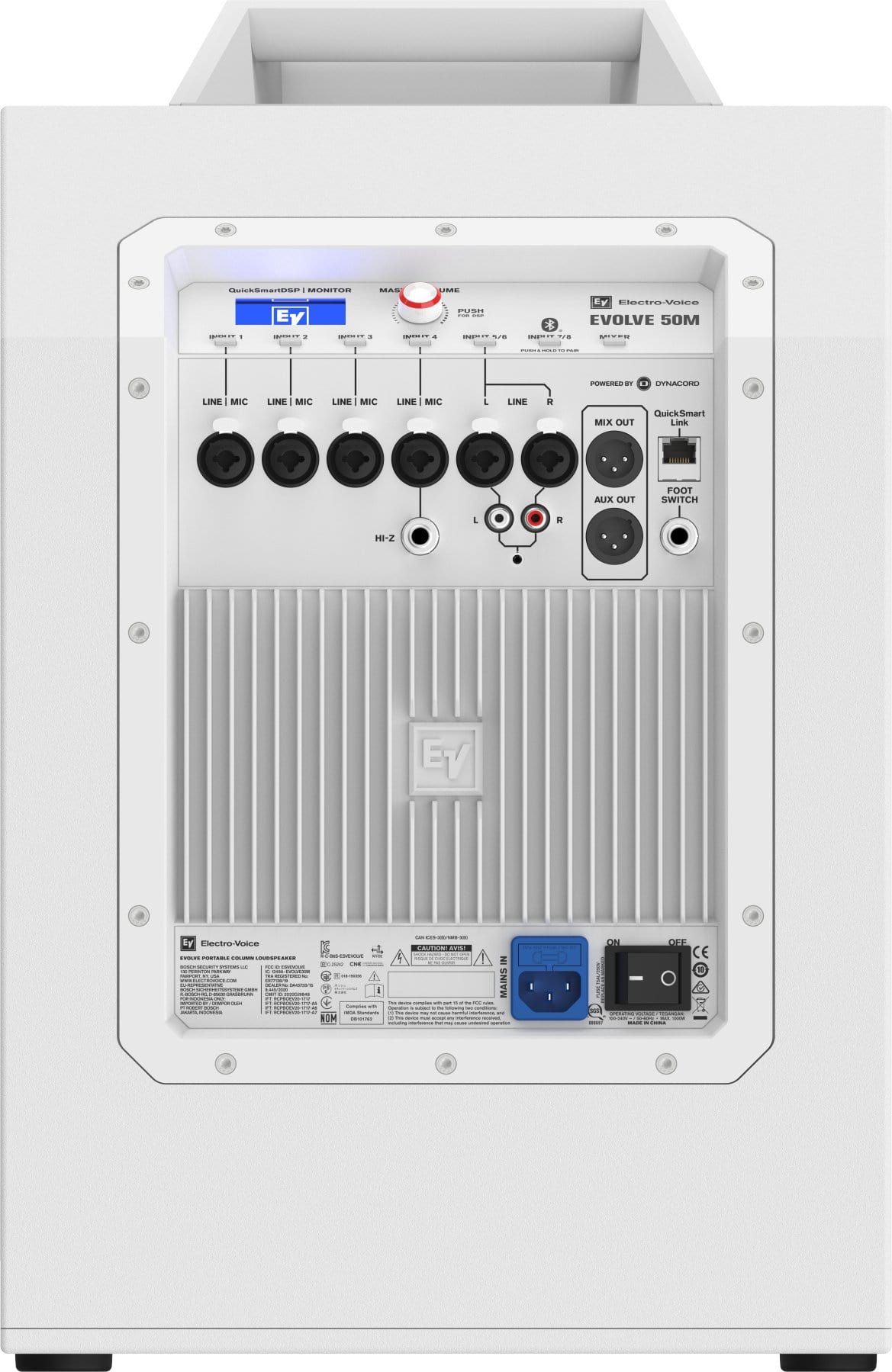 Electro-Voice EVOLVE 50M White Portable Column Array System Kit (White)