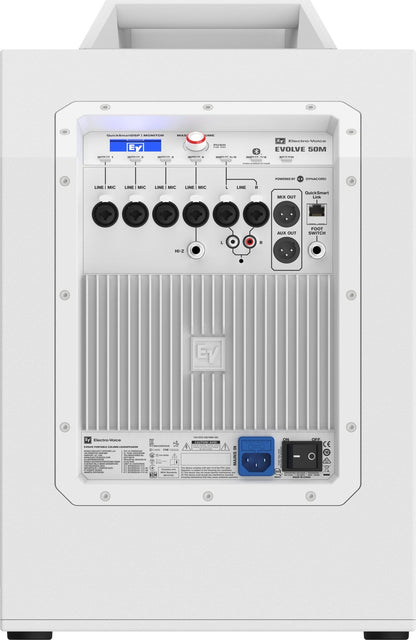 Electro-Voice EVOLVE 50M White Portable Column Array System Kit (White)