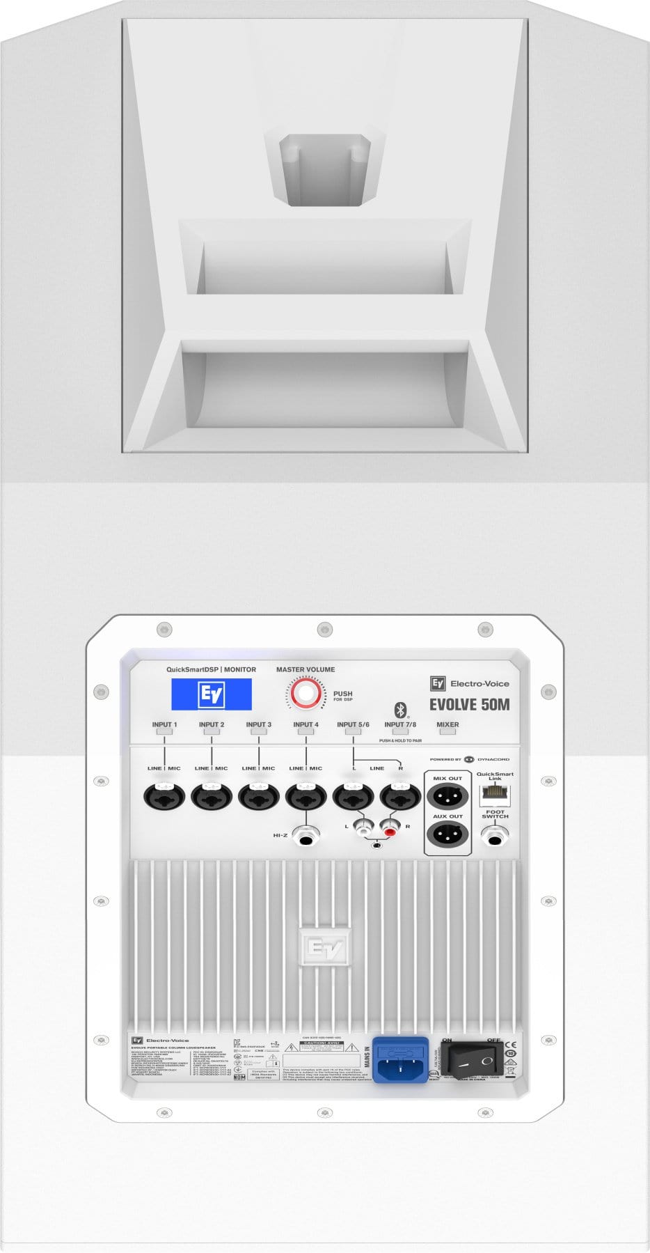 Electro-Voice EVOLVE 50M White Portable Column Array System Kit (White)