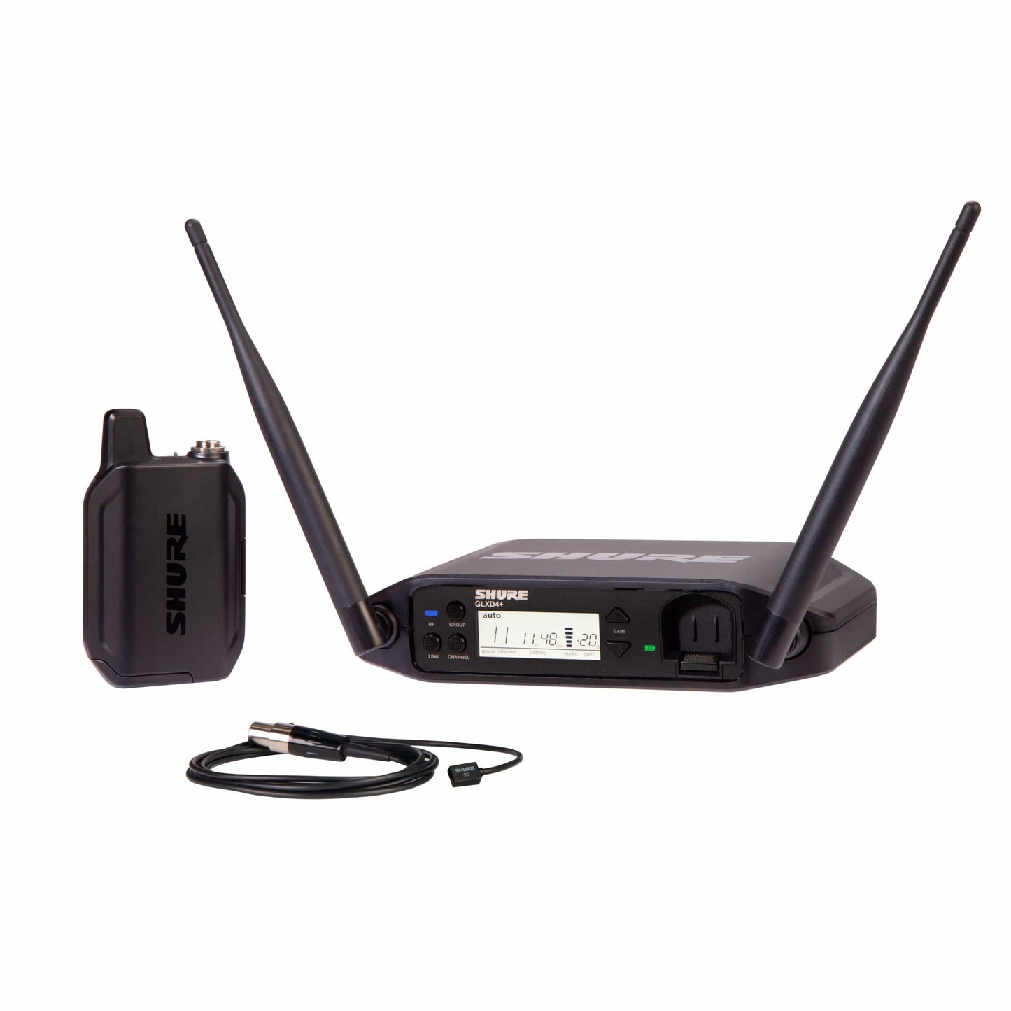 Shure GLXD14 Plus Lavalier System with WL93