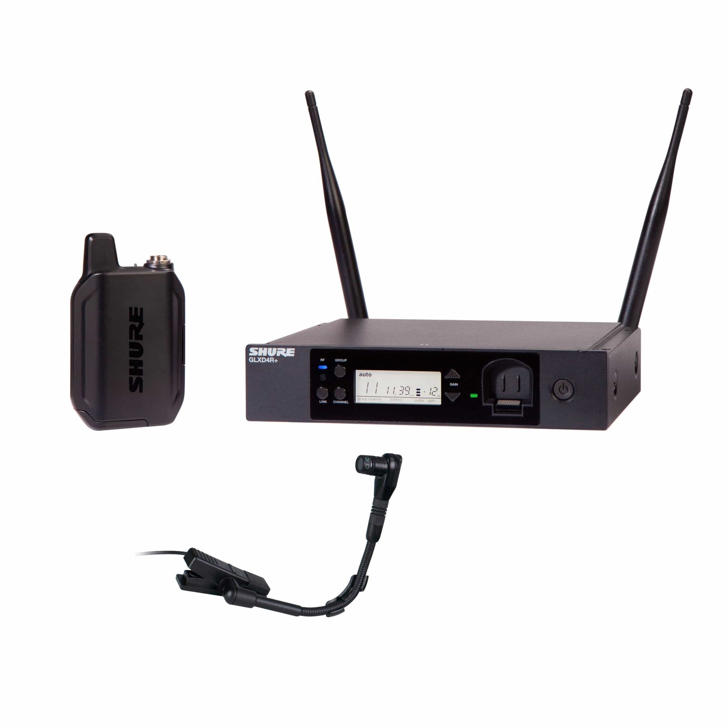 Shure GLXD14R Plus Instrument System with Beta98H/C Microphone