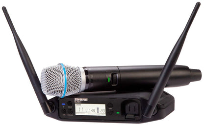 Shure GLXD24 Plus Vocal System with Beta87A Handheld Microphone