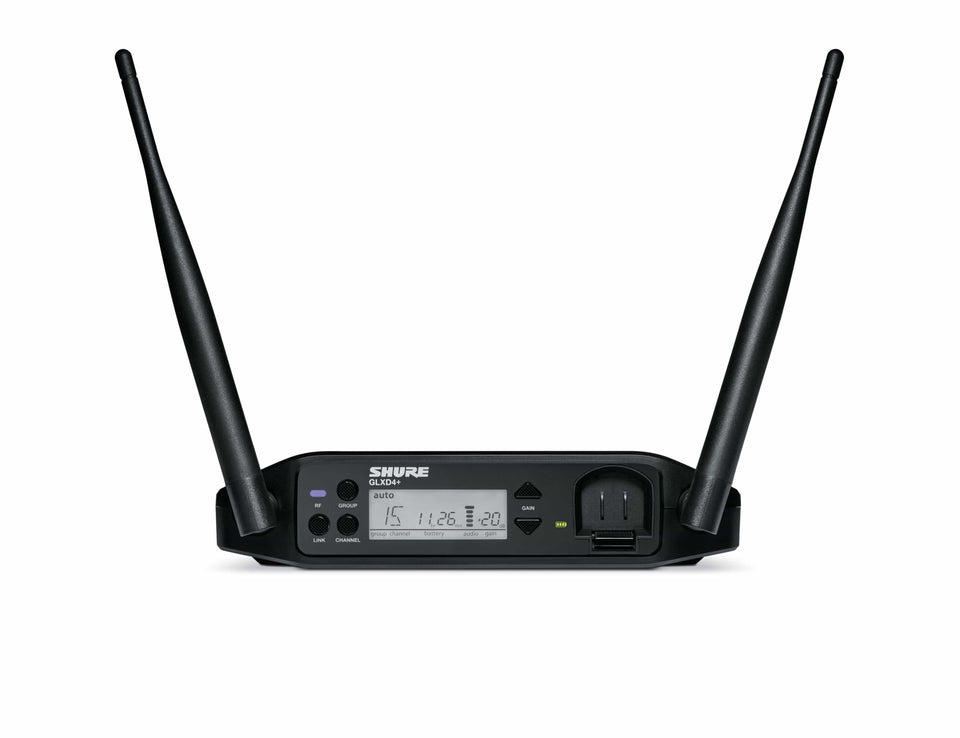 Shure GLXD4 Plus Wireless Receiver