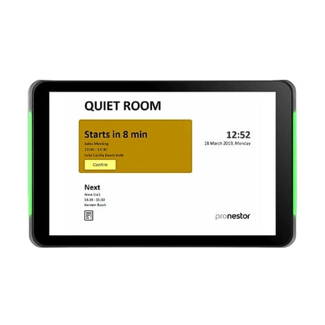 IAdea XDS-1078 10.1  Smart Interactive Room Panel | Advanced Meeting Room Display