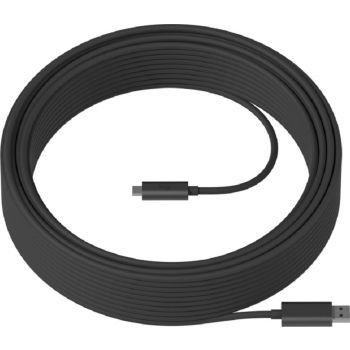 Logitech Strong USB Cable 45m: Maximum Reach Plenum-Rated USB