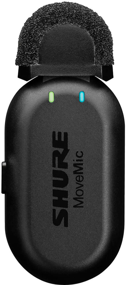 Shure MV-ONE-Z7 MoveMic Wireless Lavalier Microphone for Phones with Charge Case