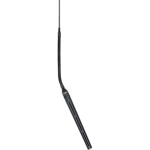 Shure MX202BP/MS Mini-Condenser Microphone - Mini Shotgun Cartridge - TQG Connector - Preamp - Black