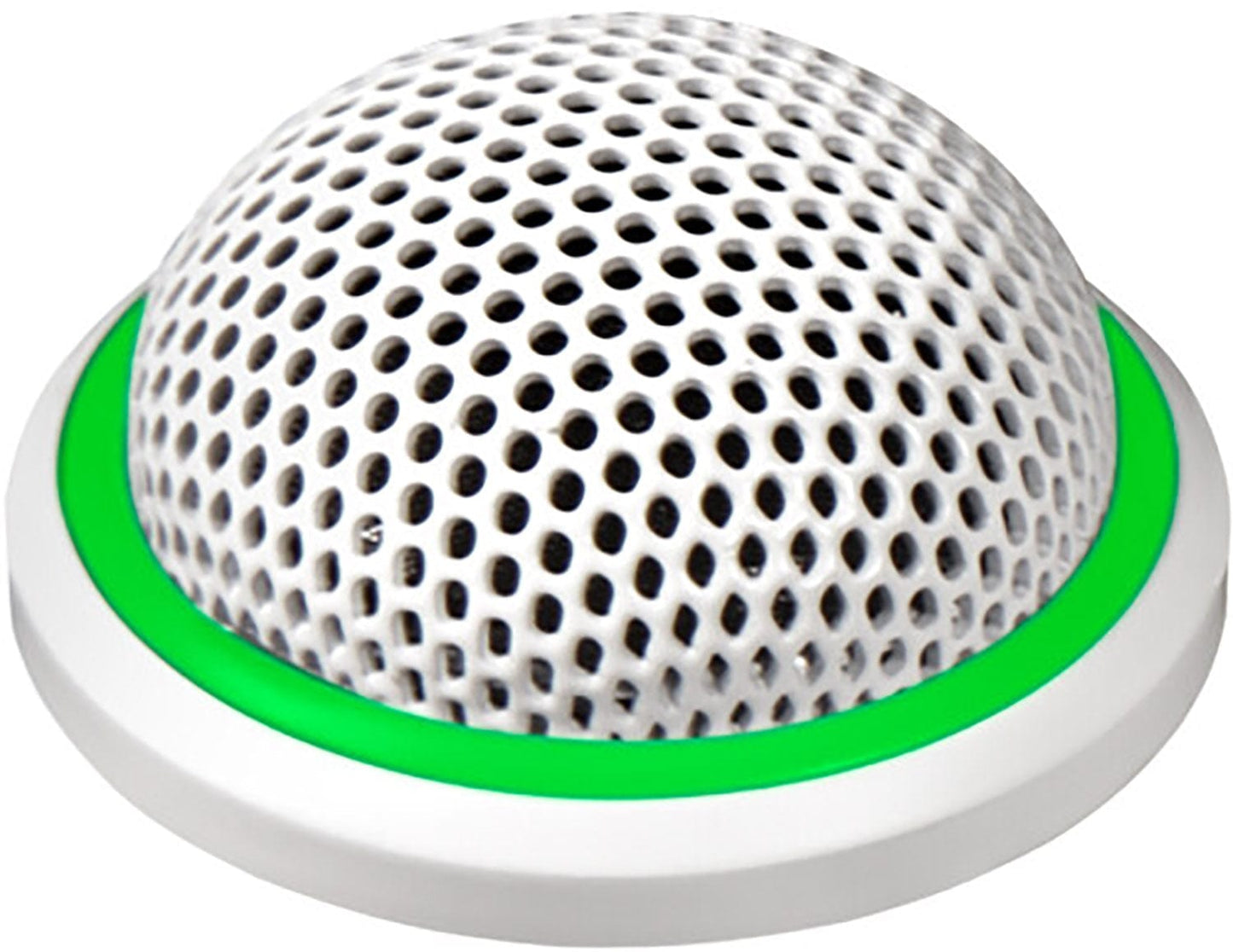 Shure MX395W/O-LED Microflex Low Profile Omnidirectional Boundary Microphone - 5-Pin XLR - White