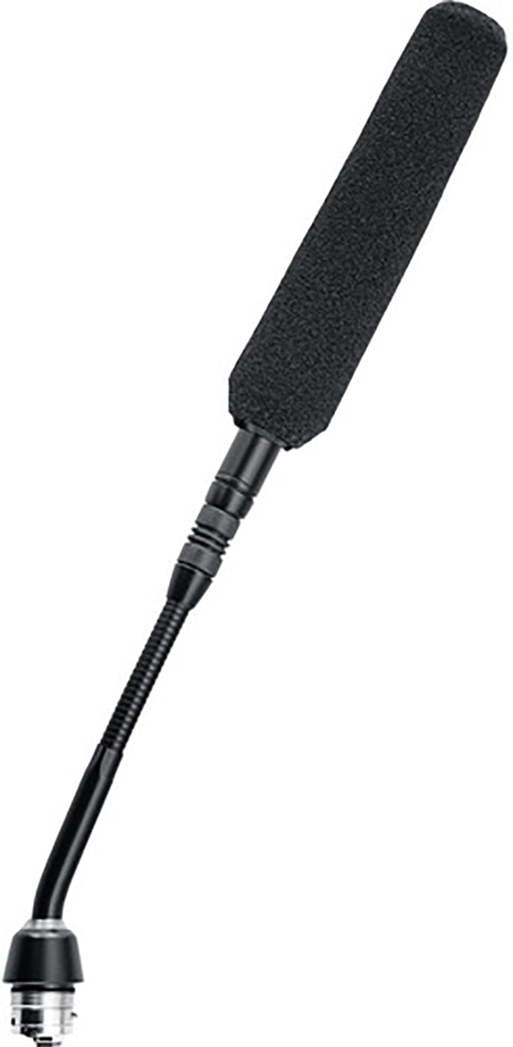 Shure MX405R/MS 5 Inch Shock-Mount Gooseneck Mini Shotgun Microphone with LED Ring/Preamplifier