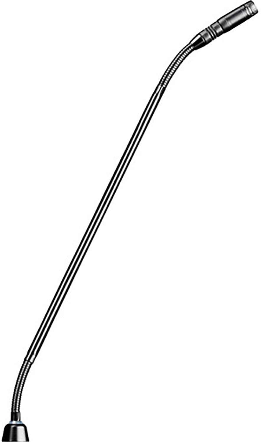Shure MX415RLPDF/C 15 Inch Gooseneck Microphone with Red LED Top Light Ring - Cardioid Capsule