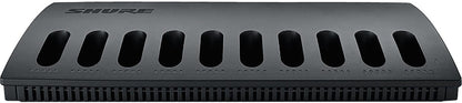 Shure MXCWNCS-BR 10-Bay Networked Charging Station for SB930 Batteries - Brazil Power Supply