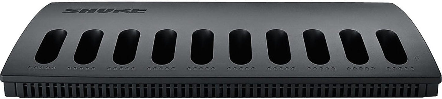 Shure MXCWNCS-US 10-Bay Networked Charging Station for SB930 Batteries - US Power Supply