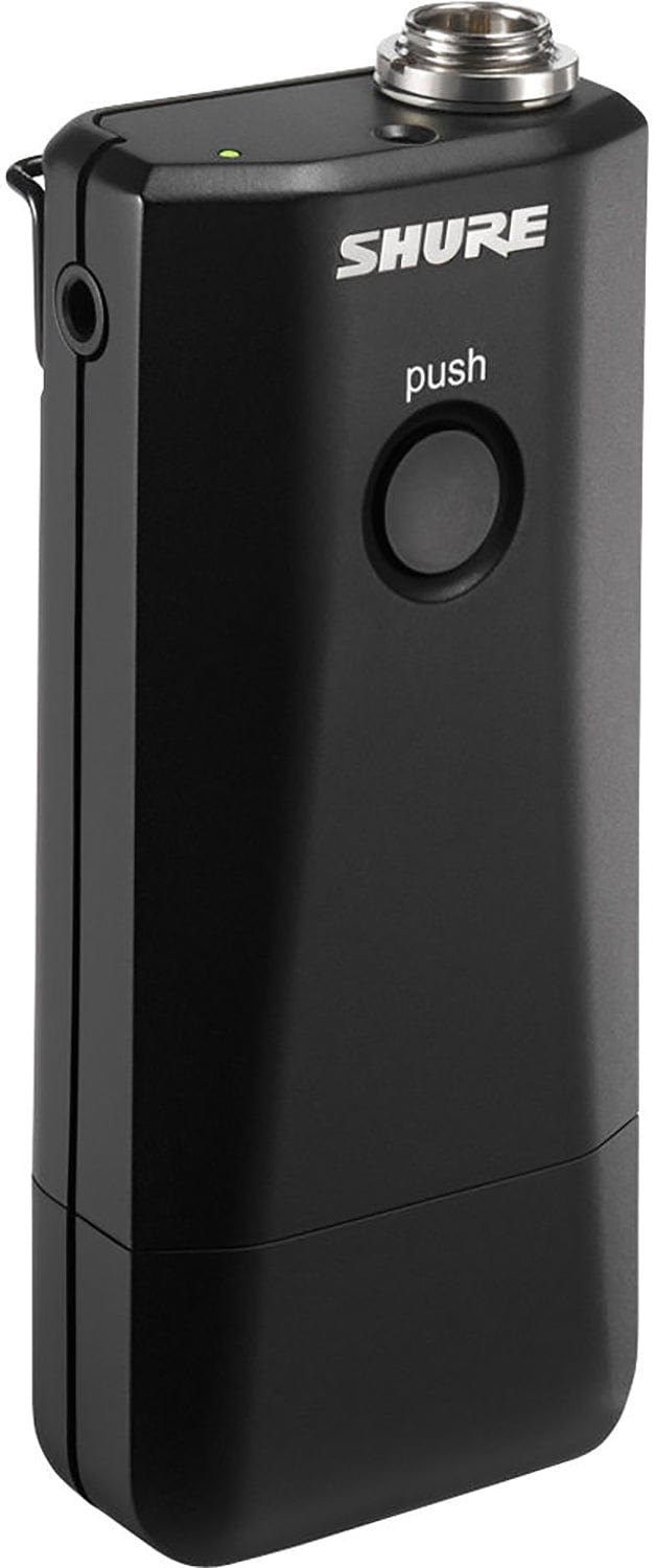 Shure MXW1/O=-Z11 Bodypack Transmitter with Omnidirectional Microphone and 4-Pin TA4M Connector