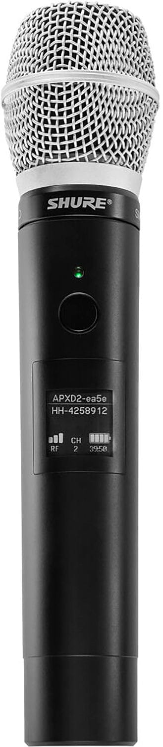 Shure MXW2X/SM86=-Z10 Handheld Wireless Transmitter with SM86 Capsule - Z10 Band
