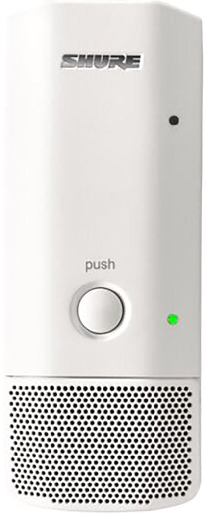 Shure MXW6W/C=-Z10 Boundary Transceiver - Cardioid with Z10 Frequency Band - White