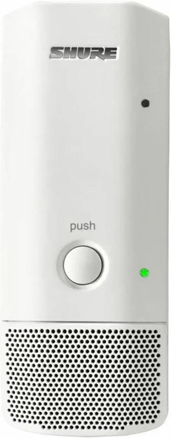 Shure MXW6W/O=-Z10 Boundary Transceiver - Omnidirectional with Z10 Frequency Band - White