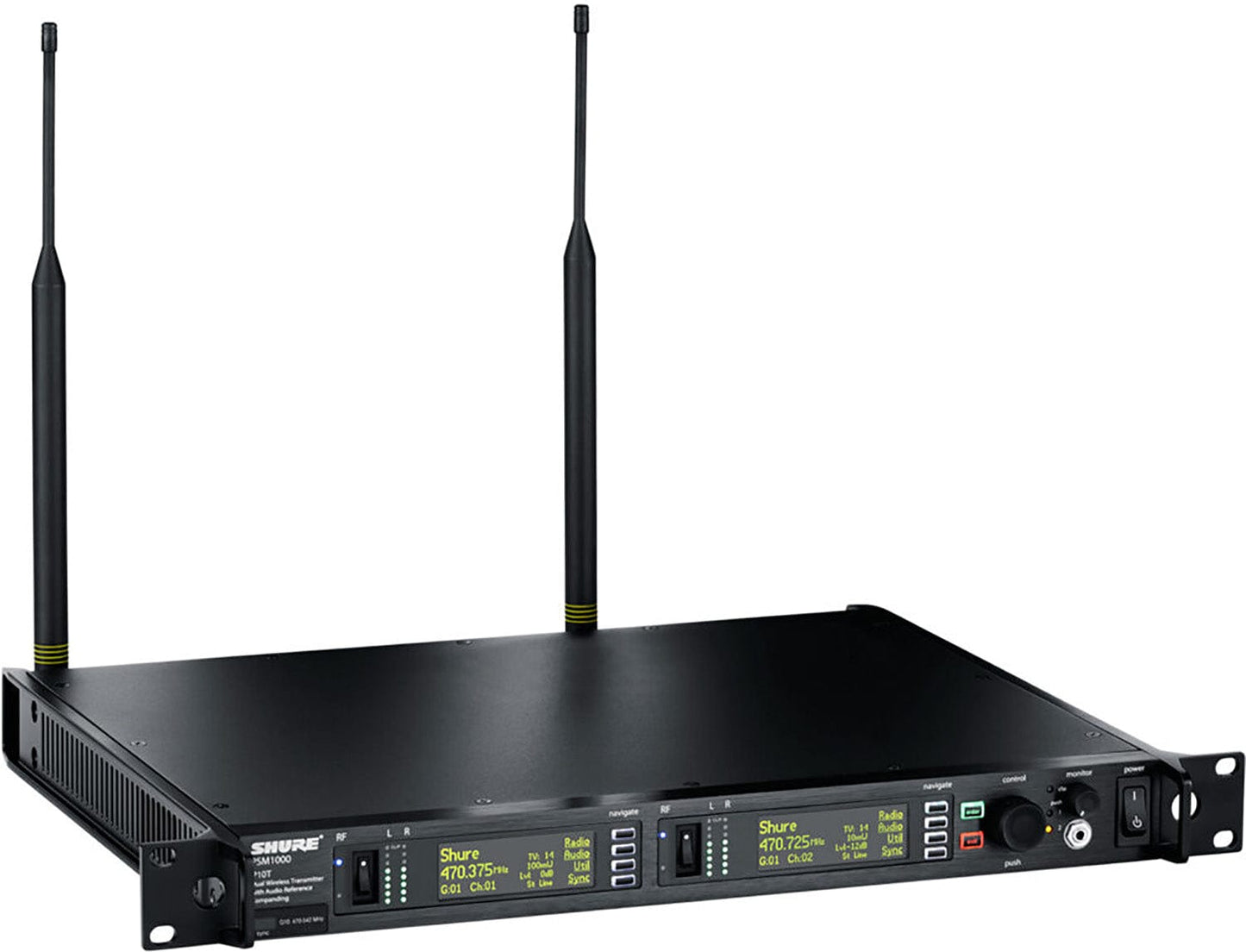 Shure P10T=-H22 Dual Rack Wireless Transmitter for PSM1000 Personal Monitor System