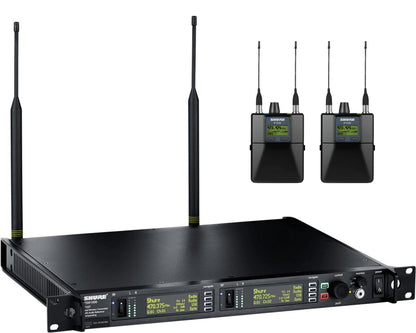 Shure P10T H22 (518-584Mhz) Dual Channel Wireless Transmitter Used Package