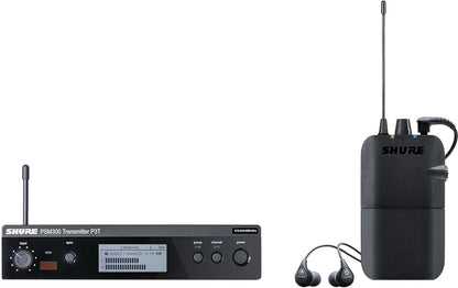 Shure P3TR112GR-J13 PSM300 Wireless System with SE112-GR Earphones - G20 Band