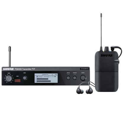 Shure PSM300 In-Ear Wireless System with SE112-GR