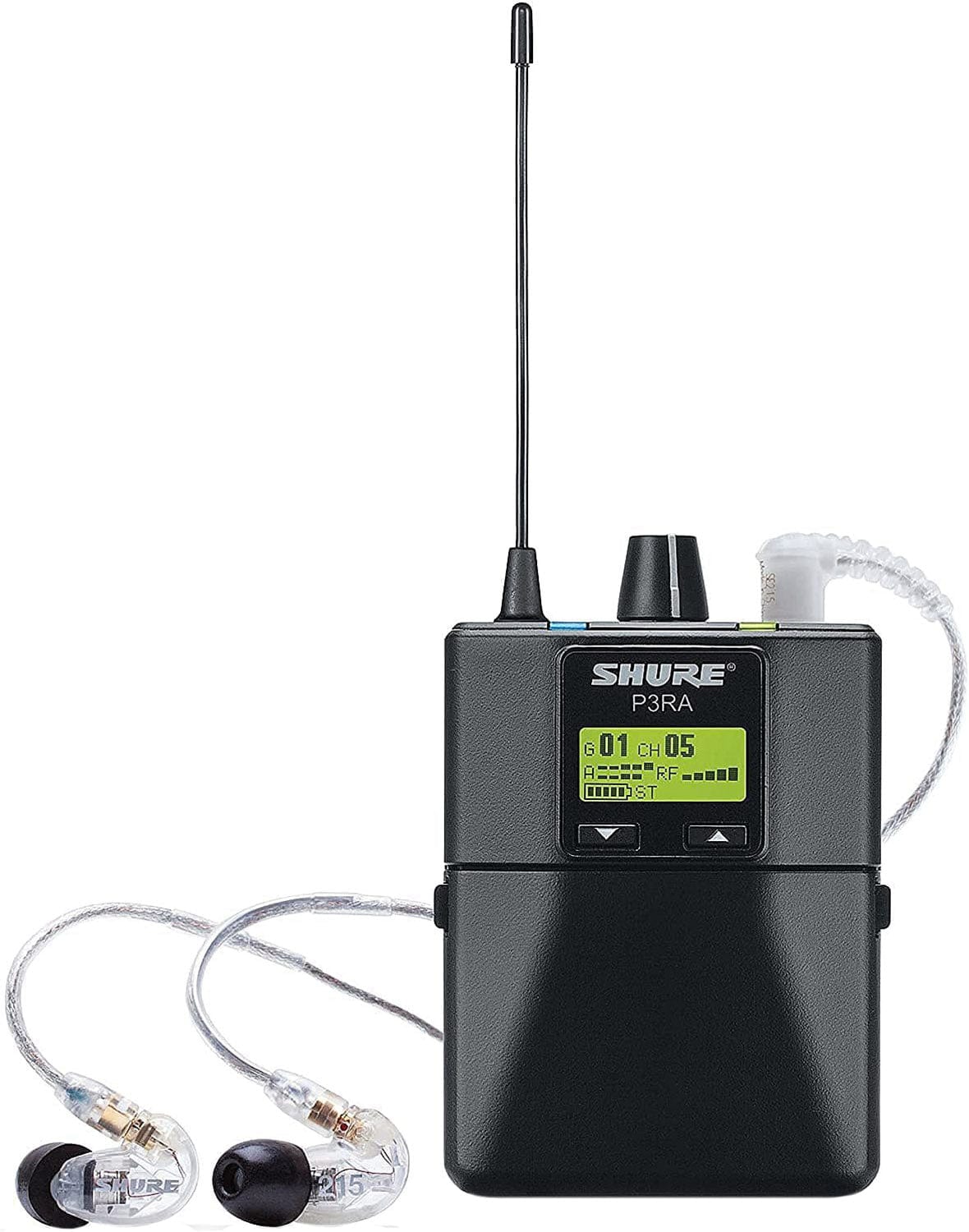 Shure P3TRA215CL-H20 Wireless Personal Monitor System Set - H20 Band
