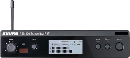 Shure P3TRA215CL-J13 Wireless Personal Monitor System Set for PSM300 System - J13 Band - Clear