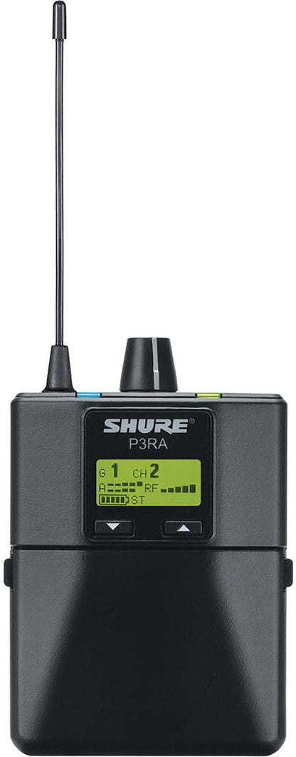 Shure P3TRA215TWP-H20 PSM300 Twinpack Pro Monitoring System with Earphones - H20 Frequency