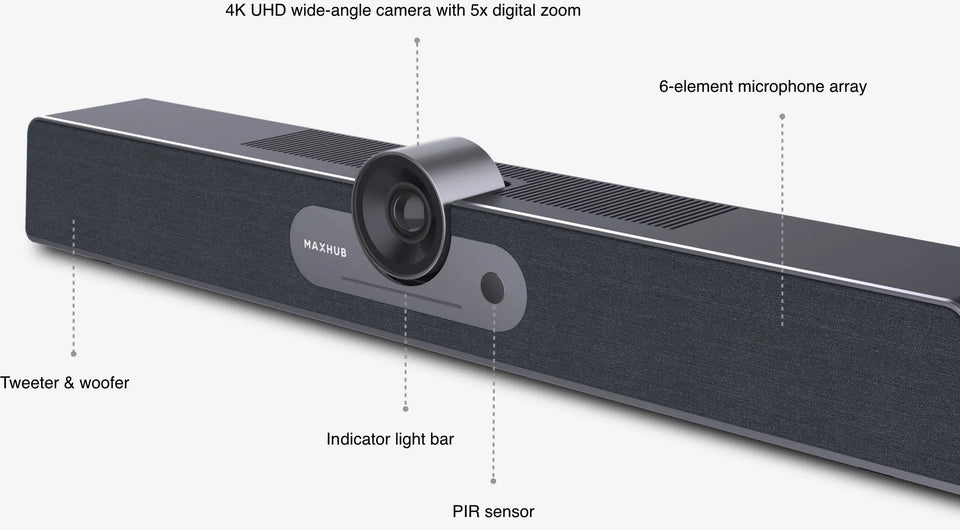 MAXHUB UC S07 4K USB Video Bar