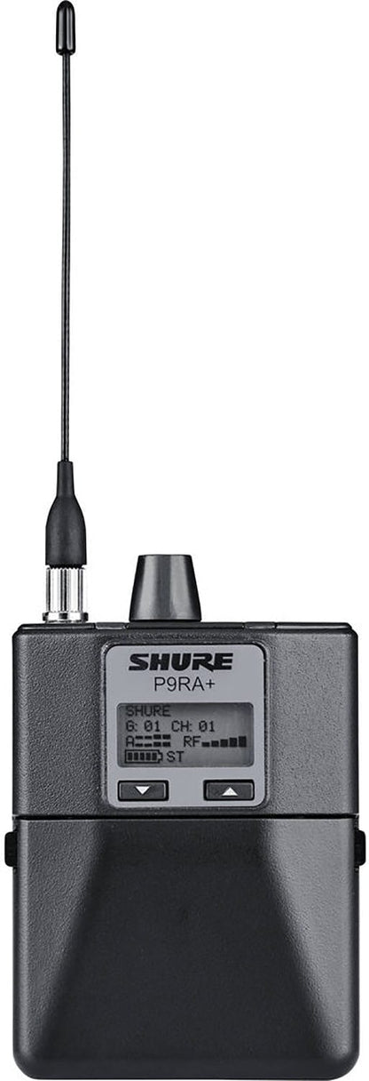Shure P9RA+=-L6 Rechargeable Bodypack Receiver for Shure PSM900 Personal Monitor System - L6 Band