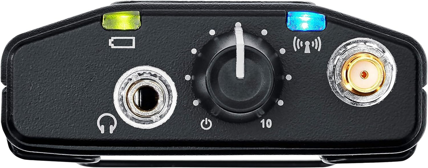 Shure P9RA+=-L6 Rechargeable Bodypack Receiver for Shure PSM900 Personal Monitor System - L6 Band