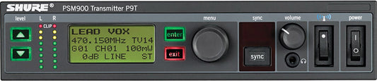 Shure P9T=-G7 Wireless Transmitter for PSM900 Wireless Personal Monitor System - G7 Band